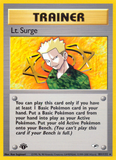 Lt. Surge 101/132 from Pokemon TCG Gym Heroes