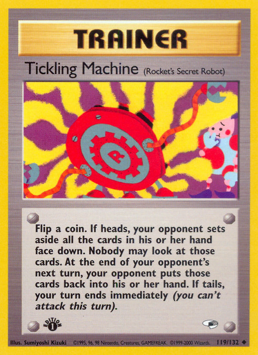 Tickling Machine 119/132 from Pokemon TCG Gym Heroes