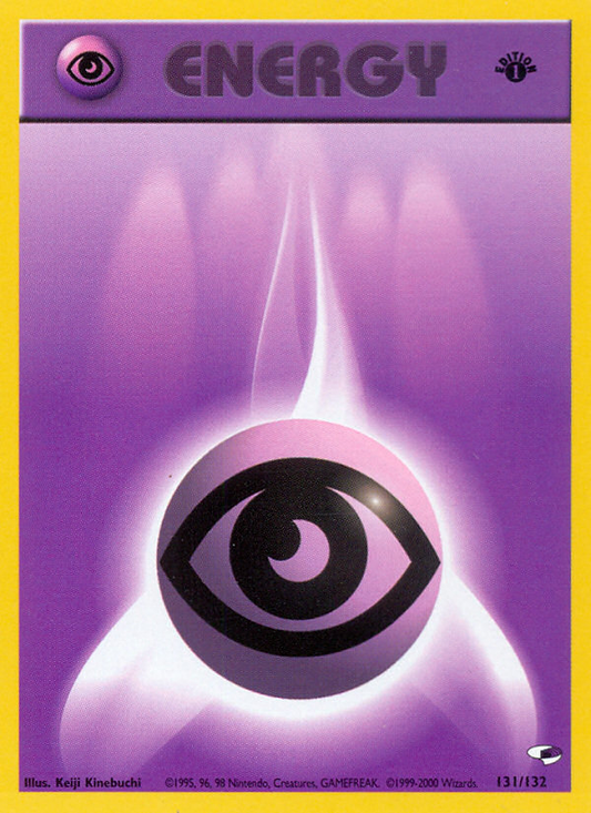 Psychic Energy 131/132 from Pokemon TCG Gym Heroes