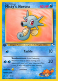 Misty's Horsea 086/132 from Pokemon TCG Gym Heroes