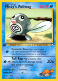 Misty's Poliwag 087/132 from Pokemon TCG Gym Heroes