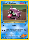 Misty's Shellder 089/132 from Pokemon TCG Gym Heroes