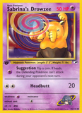 Sabrina's Drowzee 092/132 from Pokemon TCG Gym Heroes