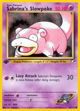 Sabrina's Slowpoke 095/132 from Pokemon TCG Gym Heroes