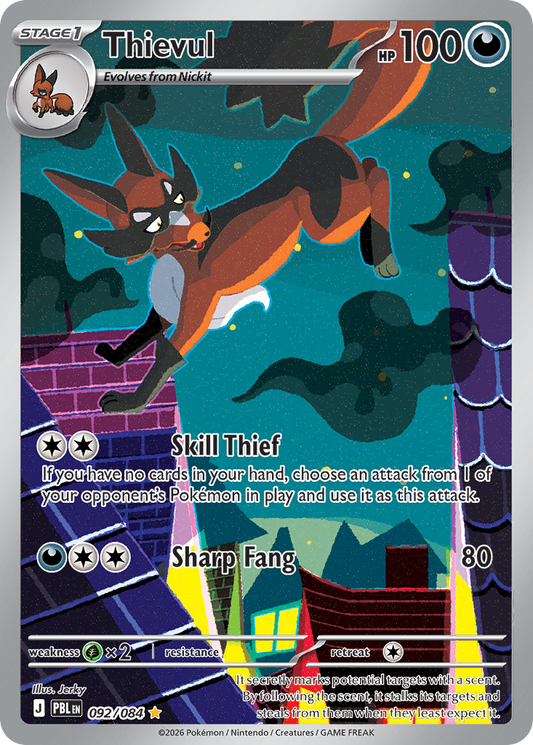 Thievul 092/084 from Pokemon TCG Pitch Black