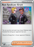 Rust Syndicate Grunt 081/084 from Pokemon TCG Pitch Black
