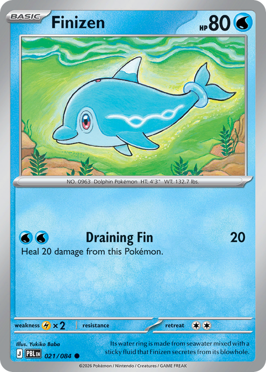 Finizen 021/084 from Pokemon TCG Pitch Black