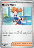 Misty's Vitality 080/084 from Pokemon TCG Pitch Black