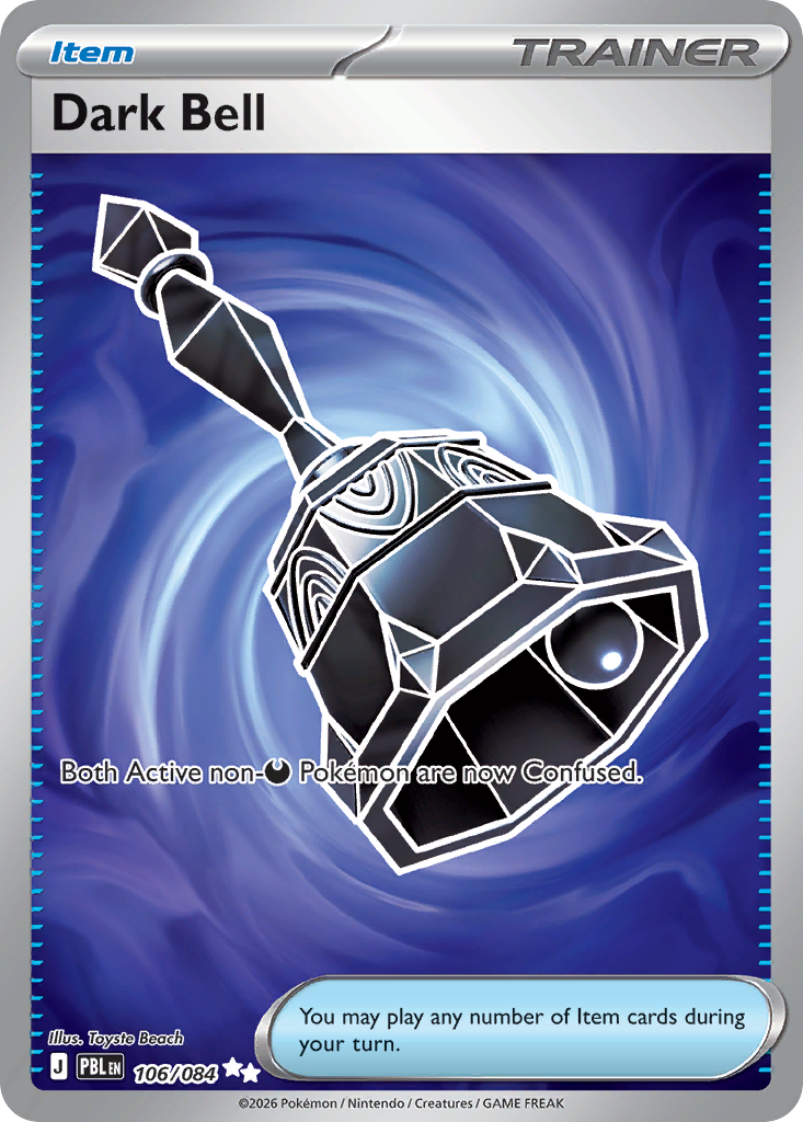 Dark Bell 106/084 from Pokemon TCG Pitch Black