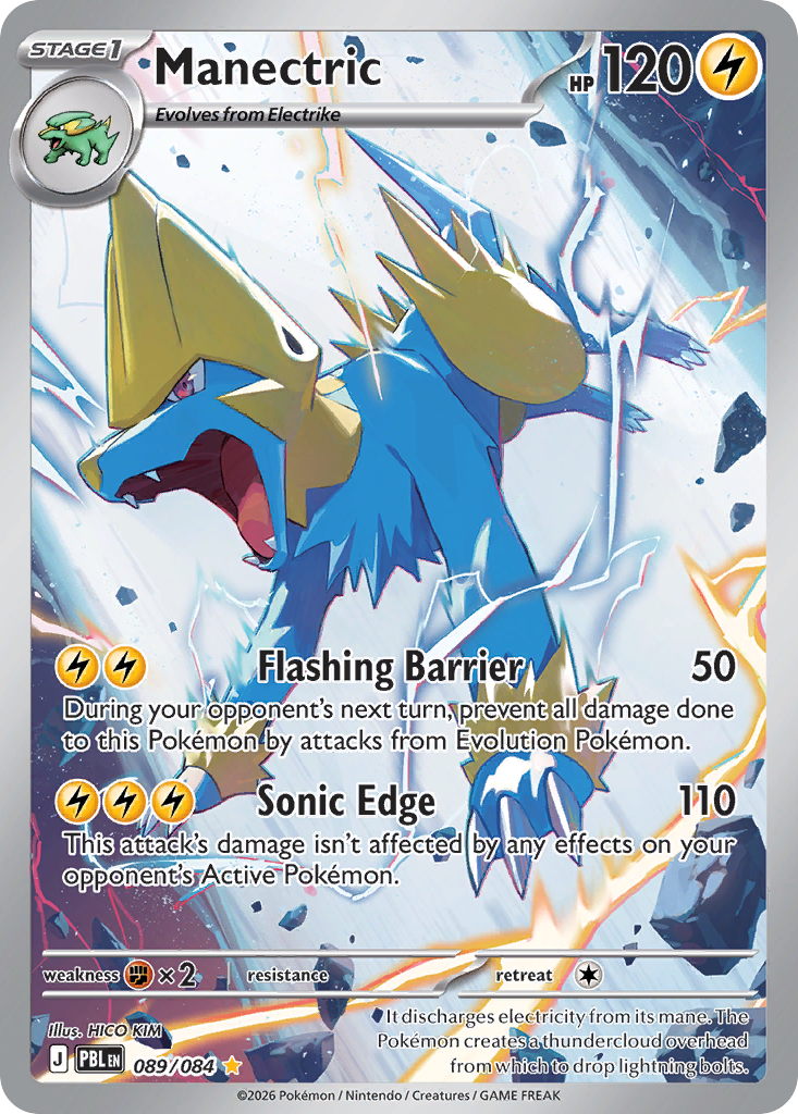 Manectric 089/084 from Pokemon TCG Pitch Black
