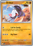 Drilbur 046/084 from Pokemon TCG Pitch Black