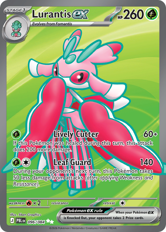 Lurantis ex 096/084 from Pokemon TCG Pitch Black