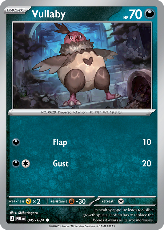 Vullaby 049/084 from Pokemon TCG Pitch Black