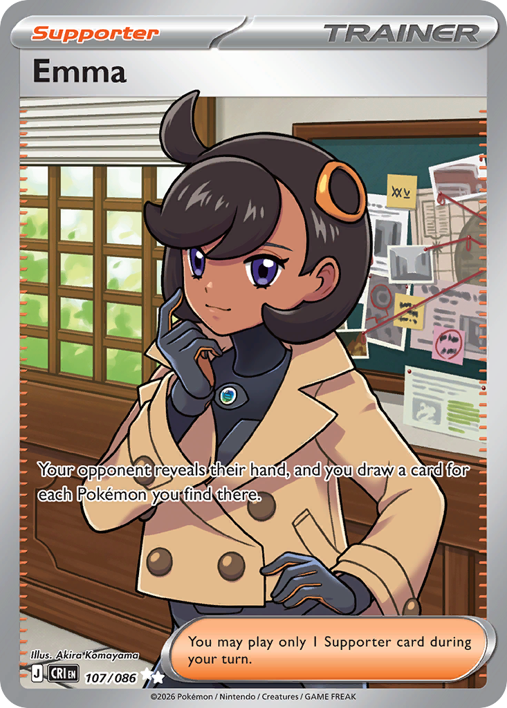 Emma 107/086 from Pokemon TCG Chaos Rising