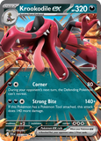 Krookodile ex 055/086 from Pokemon TCG Chaos Rising