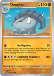 Donphan 045/086 from Pokemon TCG Chaos Rising