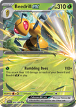 Beedrill ex 003/086 from Pokemon TCG Chaos Rising