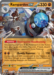 Rampardos ex 045/084 from Pokemon TCG Pitch Black