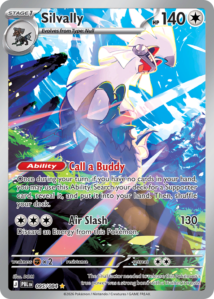 Silvally 095/084 from Pokemon TCG Pitch Black