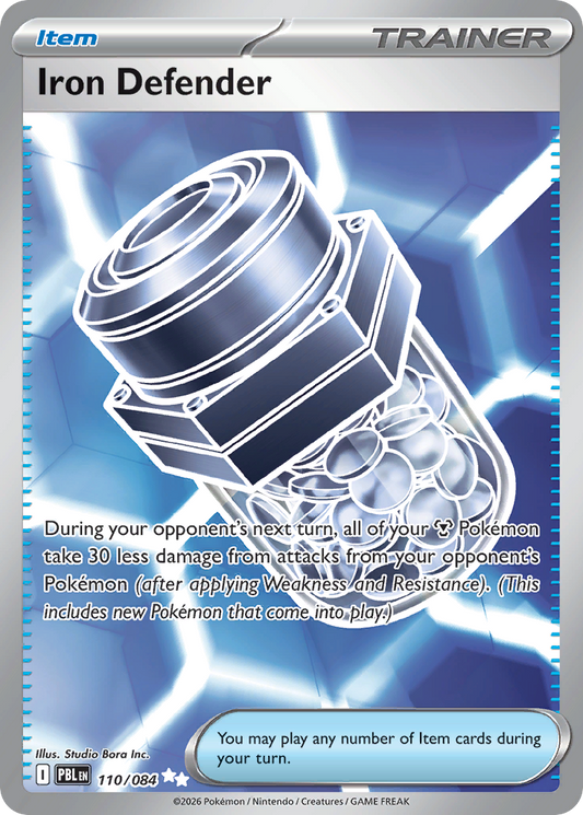 Iron Defender 110/084 from Pokemon TCG Pitch Black