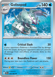 Golisopod 026/086 from Pokemon TCG Chaos Rising