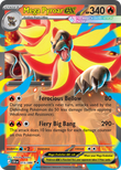 Mega Pyroar ex 015/086 from Pokemon TCG Chaos Rising