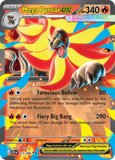 Mega Pyroar ex 015/086 from Pokemon TCG Chaos Rising
