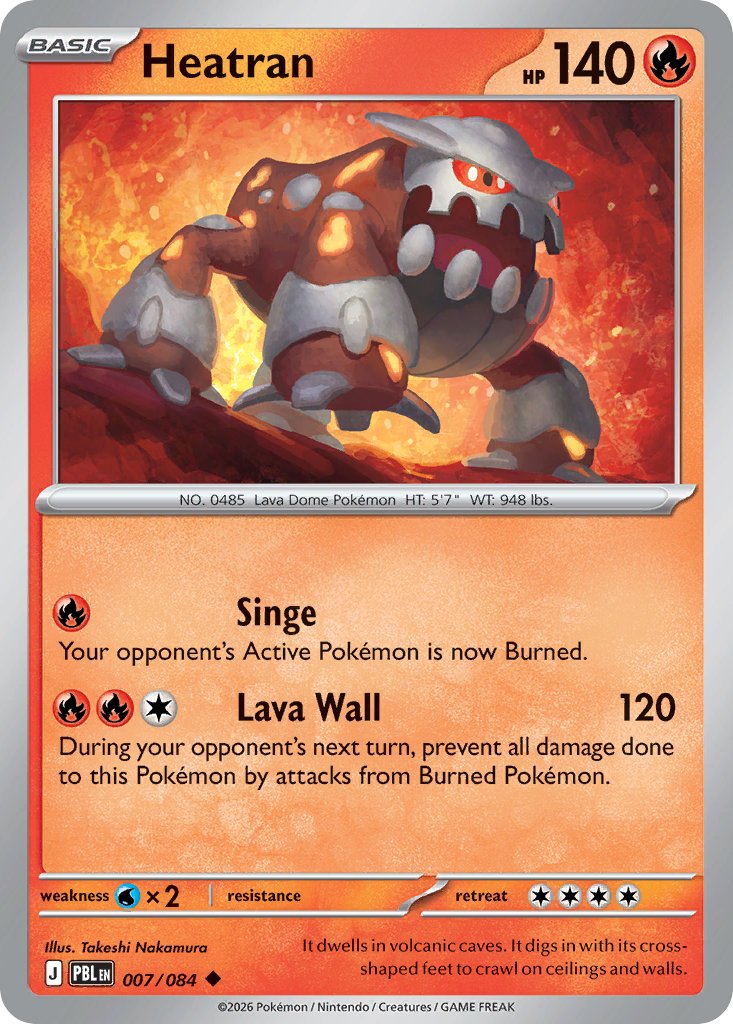 Heatran 007/084 from Pokemon TCG Pitch Black
