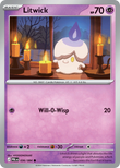 Litwick 036/084 from Pokemon TCG Pitch Black