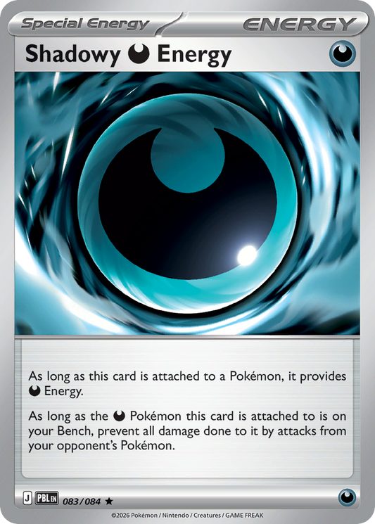 Shadowy Darkness Energy 083/084 from Pokemon TCG Pitch Black