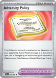 Adversity Policy 074/086 from Pokemon TCG Chaos Rising