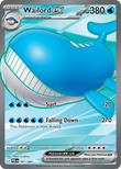 Wailord ex 097/084 from Pokemon TCG Pitch Black