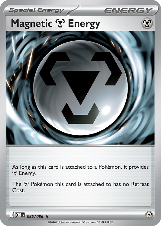 Magnetic Metal Energy 085/086 from Pokemon TCG Chaos Rising