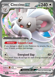 Cinccino ex 073/086 from Pokemon TCG Chaos Rising