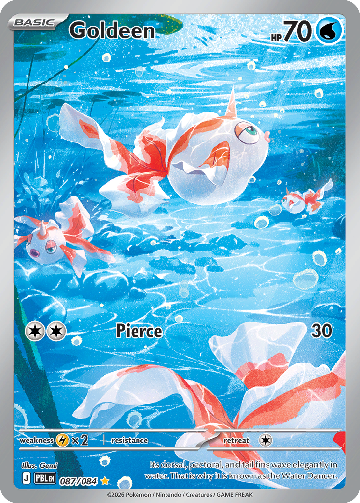 Goldeen 087/084 from Pokemon TCG Pitch Black