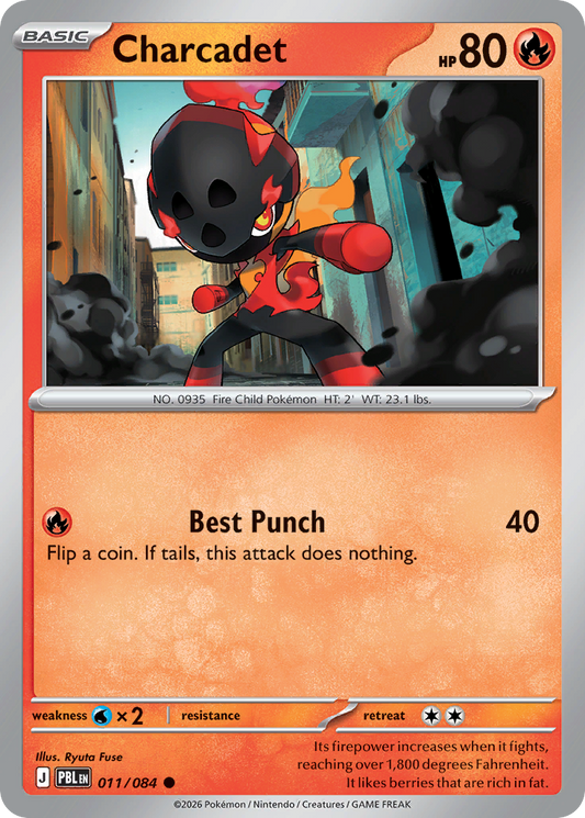 Charcadet 011/084 from Pokemon TCG Pitch Black