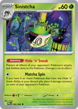 Sinistcha 006/084 from Pokemon TCG Pitch Black