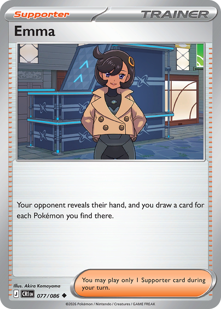 Emma 077/086 from Pokemon TCG Chaos Rising