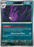 Crobat 051/086 from Pokemon TCG Chaos Rising