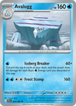 Avalugg 024/086 from Pokemon TCG Chaos Rising