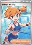 Misty's Vitality 111/084 from Pokemon TCG Pitch Black